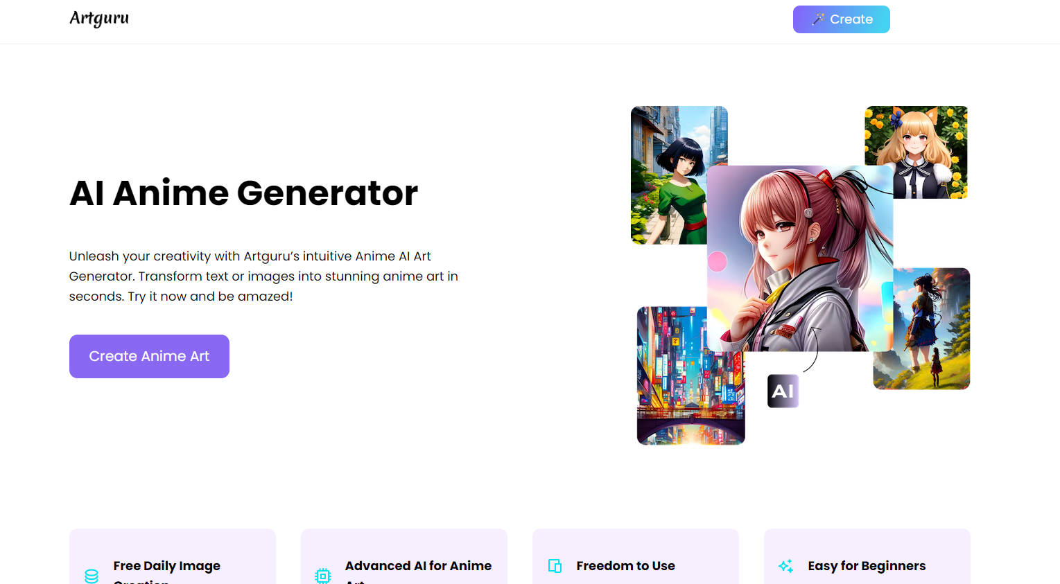 Outil IA: AI Anime Generator