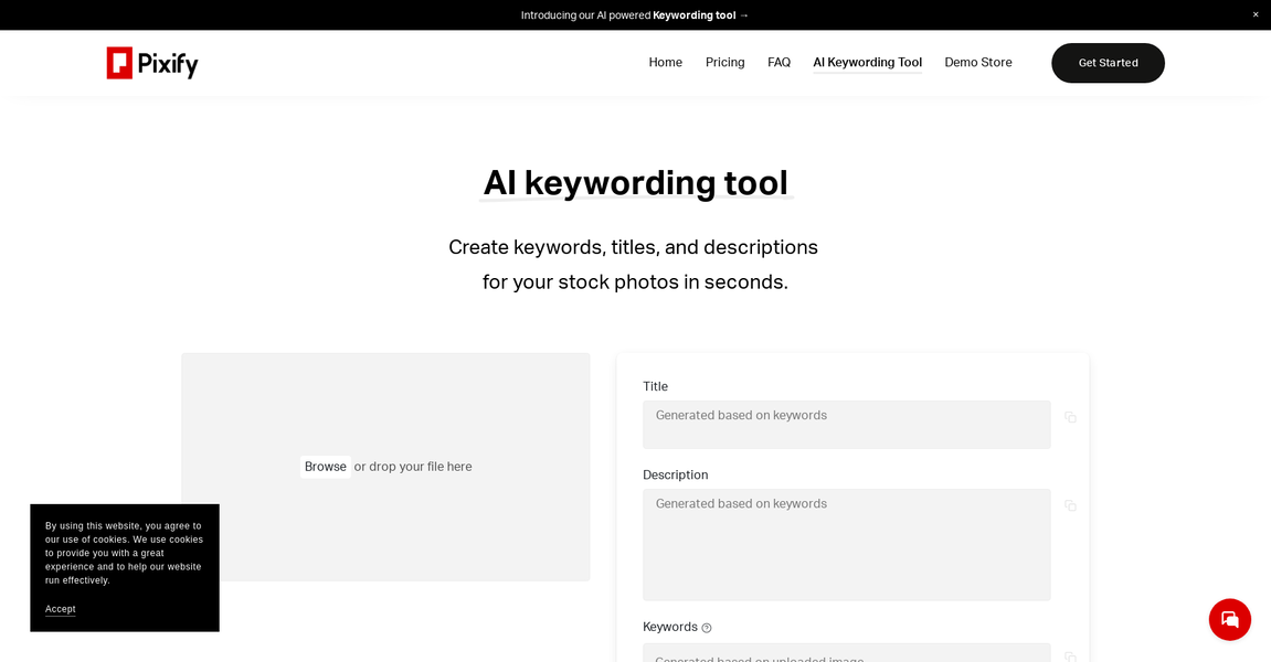 AI Keywording Tool