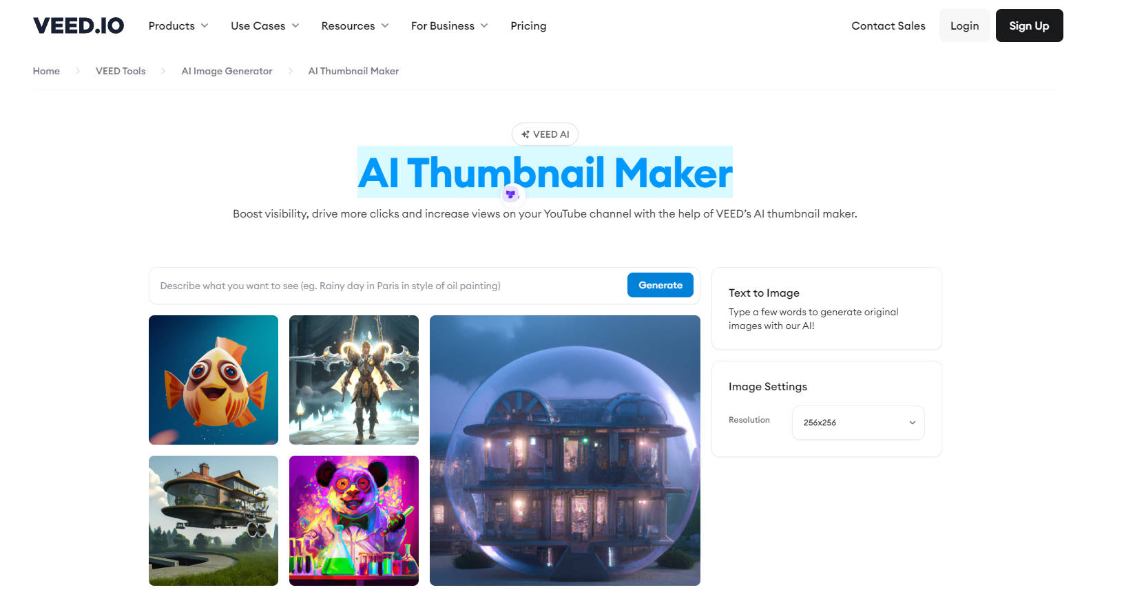 
AI Thumbnail Maker
