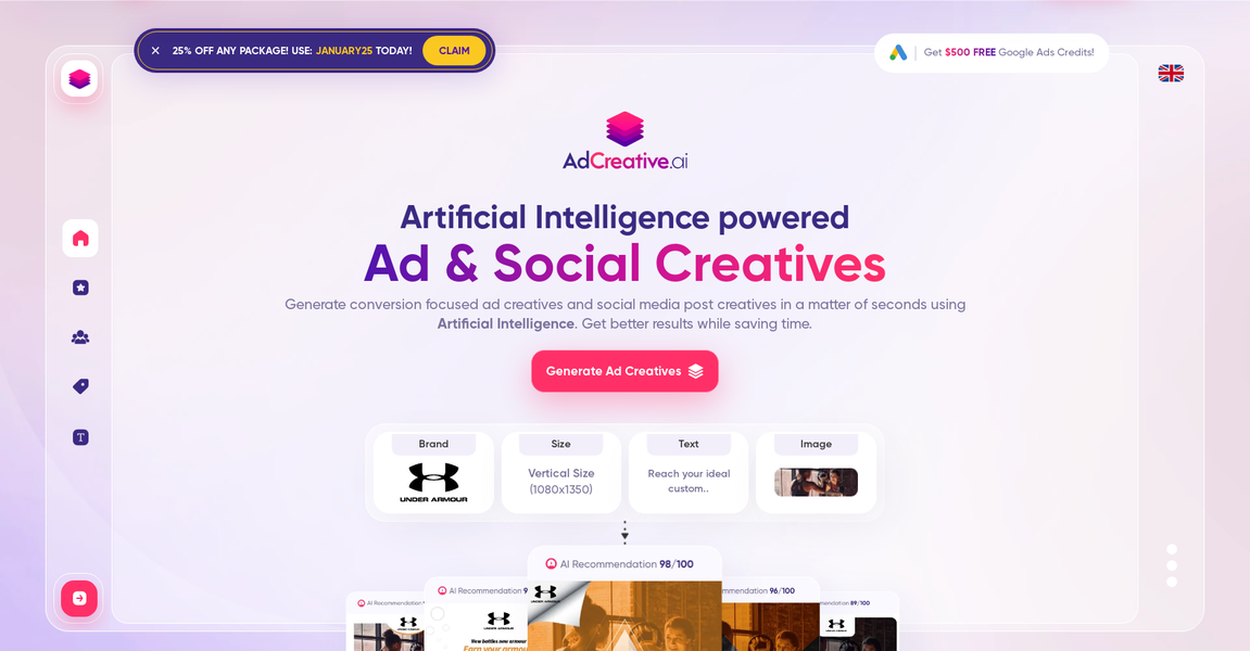 Outil IA: AdCreative