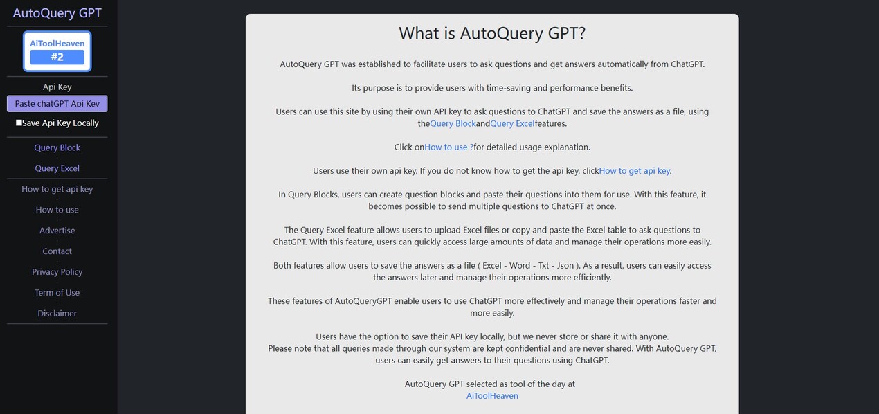 
AutoQuery GPT
