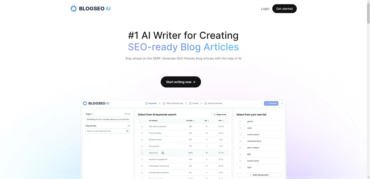 
BlogSEO AI
