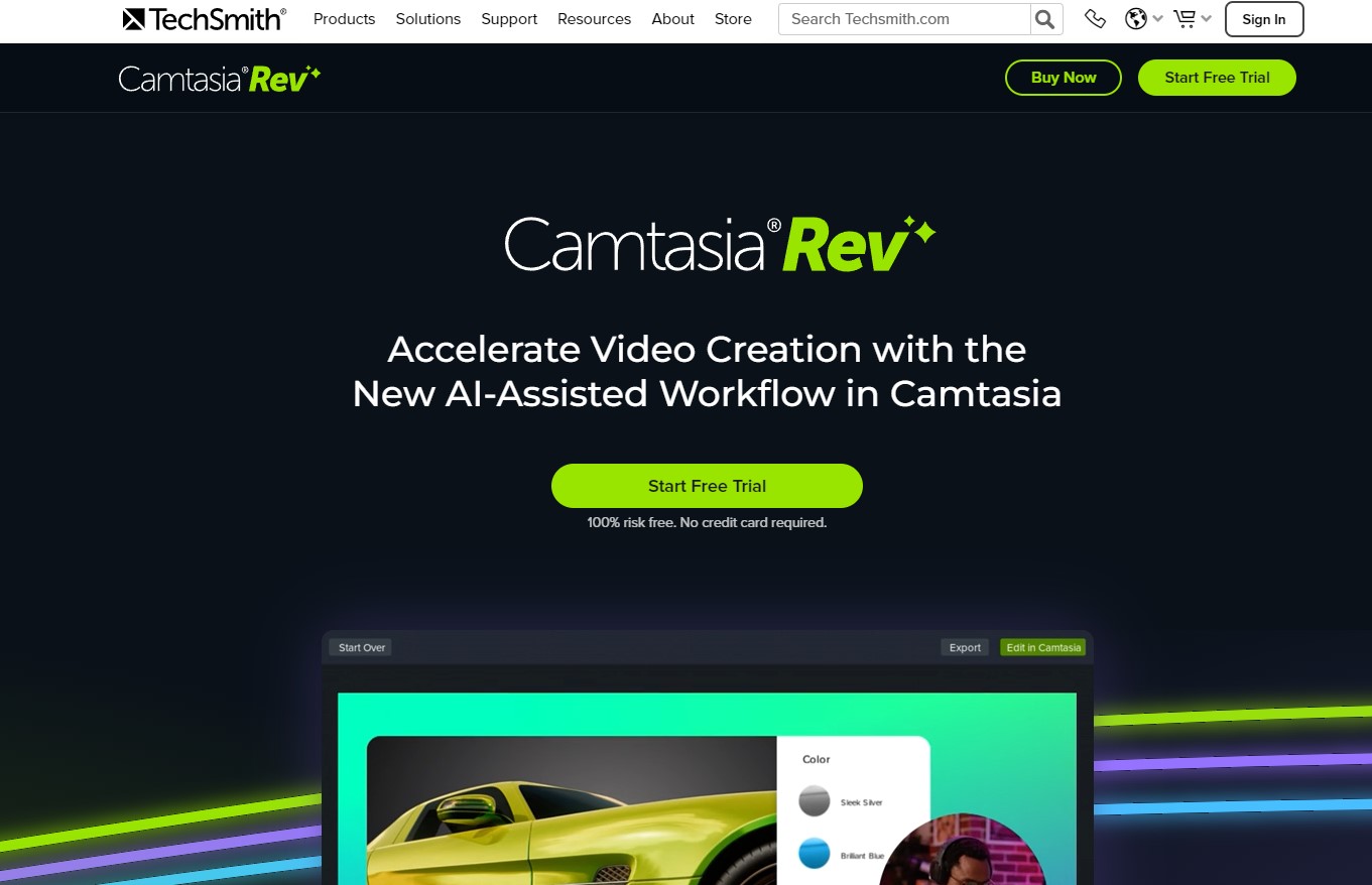 
              Camtasia Rev            
