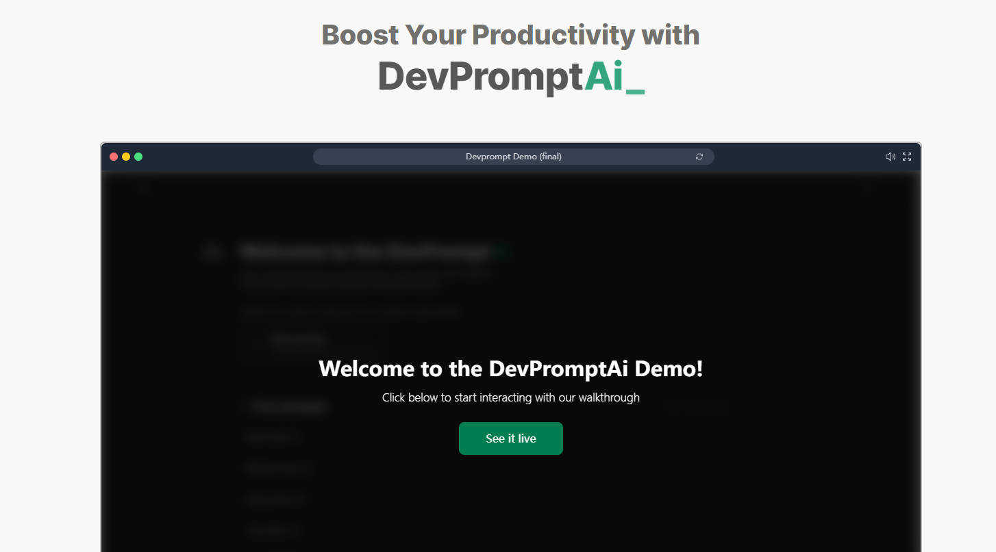 
DevPromptAi
