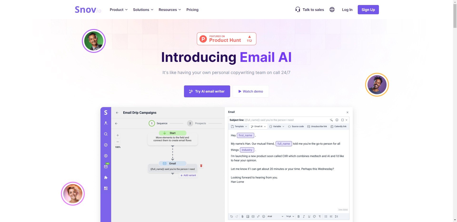 
Email AI by Snov.io
