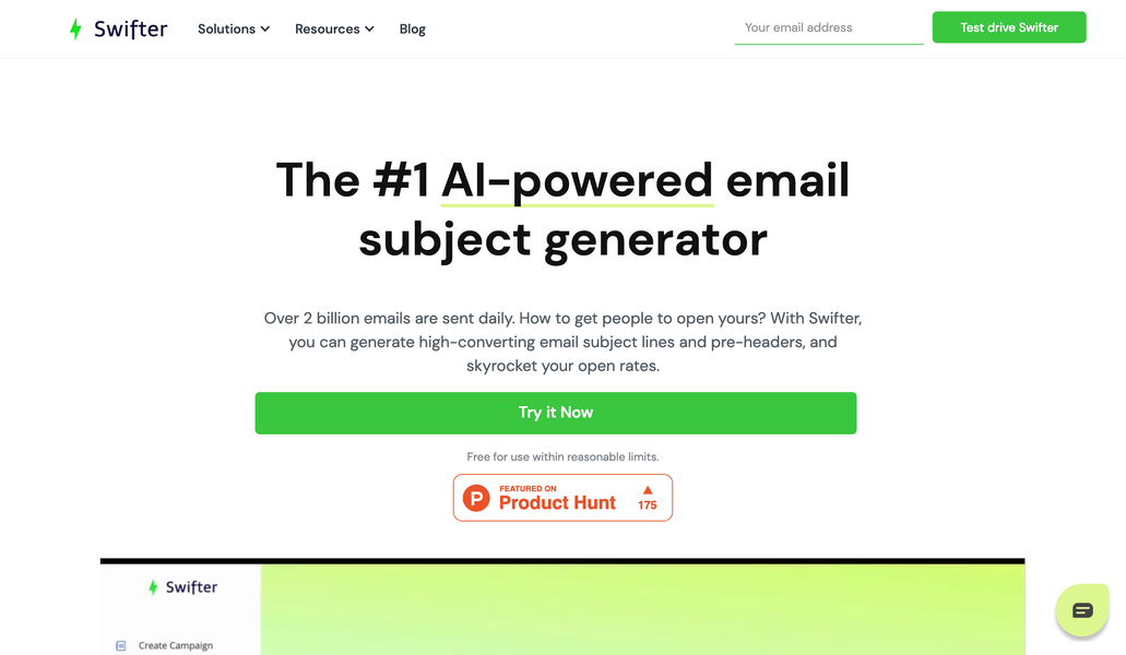 Email Subject Generator by Swifter