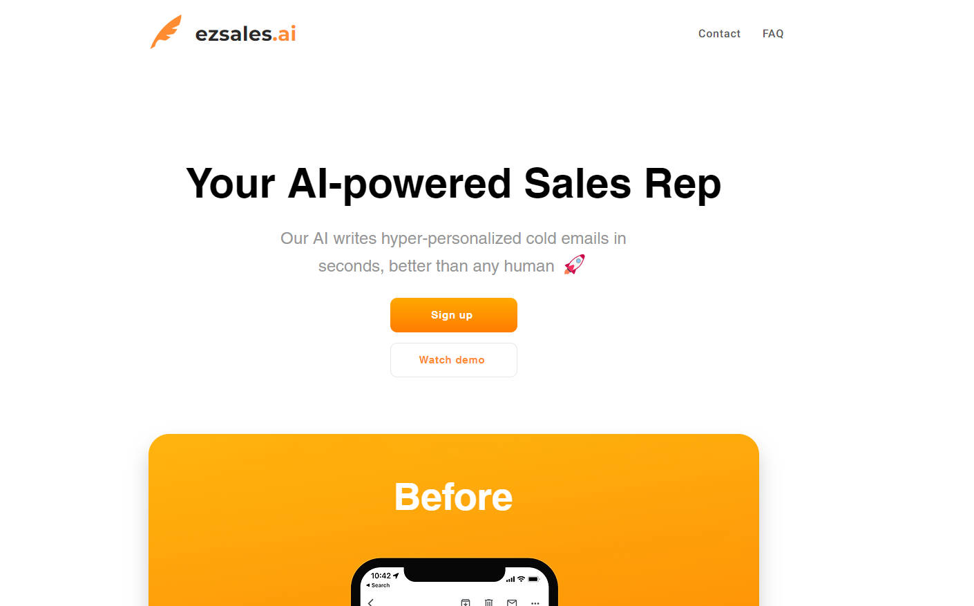 
              Ezsales AI            
