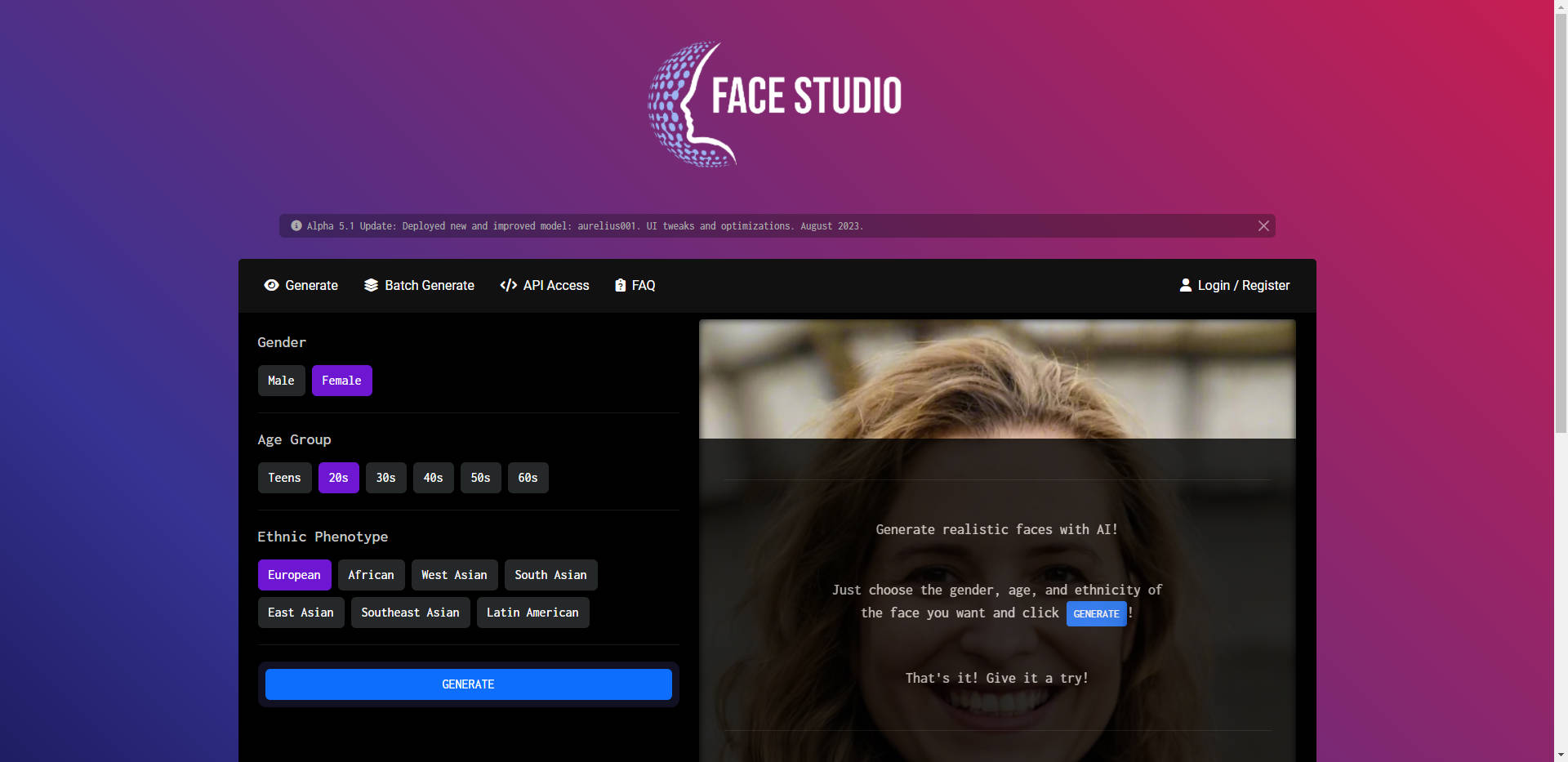 
              Face Studio            
