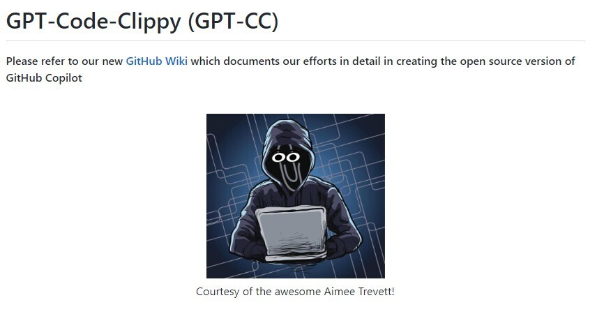 Outil IA: GPT-Code-Clippy (GPT-CC)