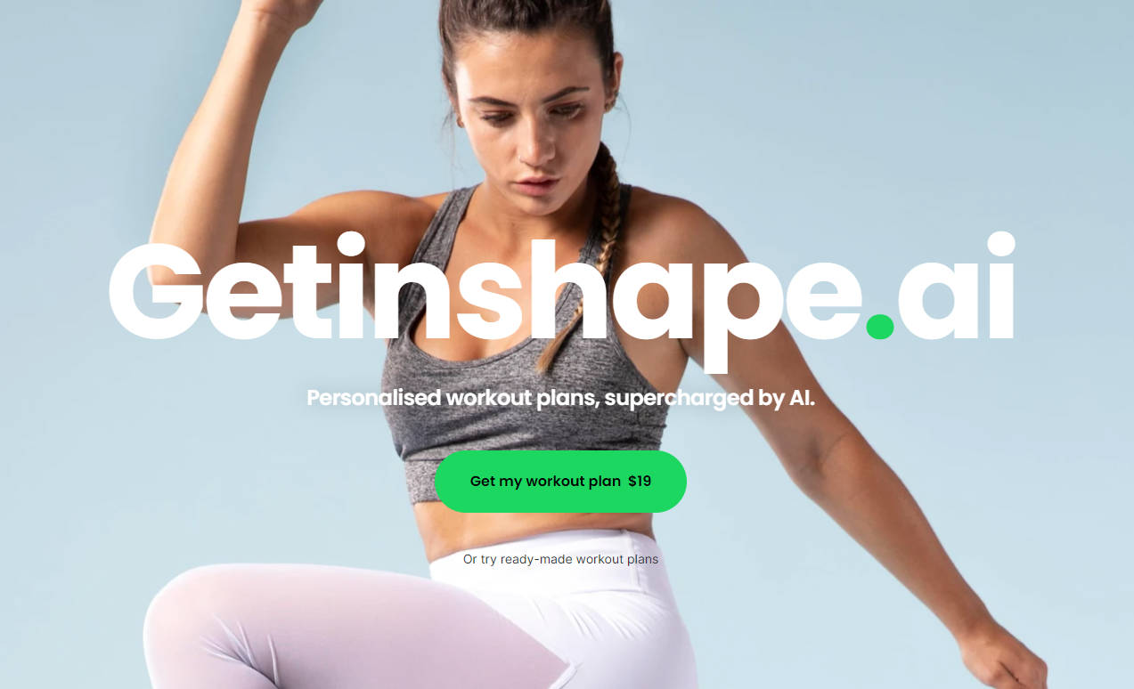 Outil IA: Getinshape.ai