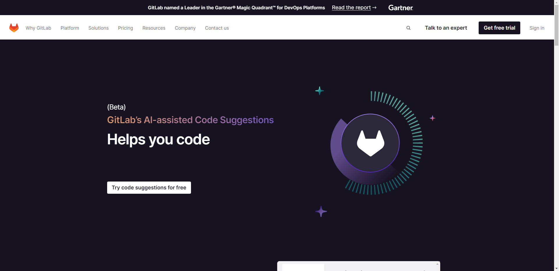 Outil IA: GitLab’s AI-assisted Code Suggestions