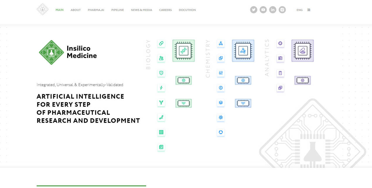 Outil IA: Insilico Medicine