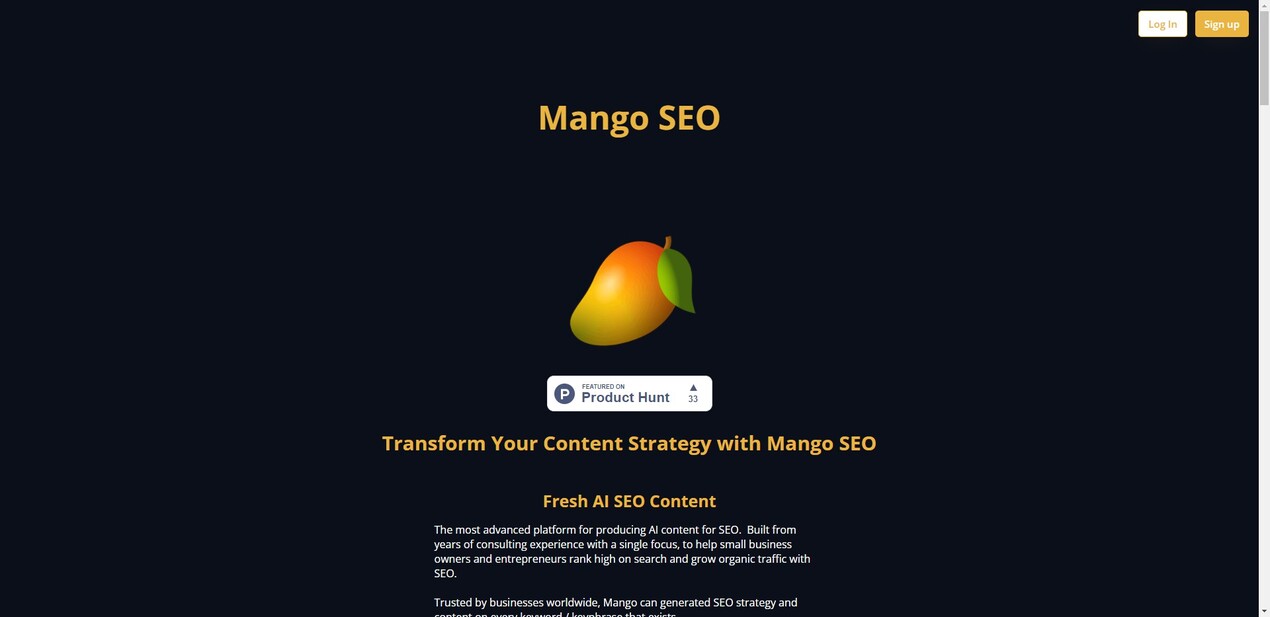 
              Mango SEO AI            
