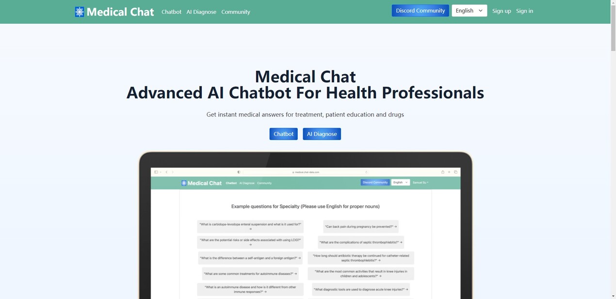 Outil IA: Medical Chat