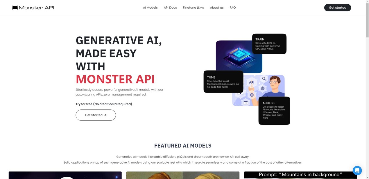 
Monster API
