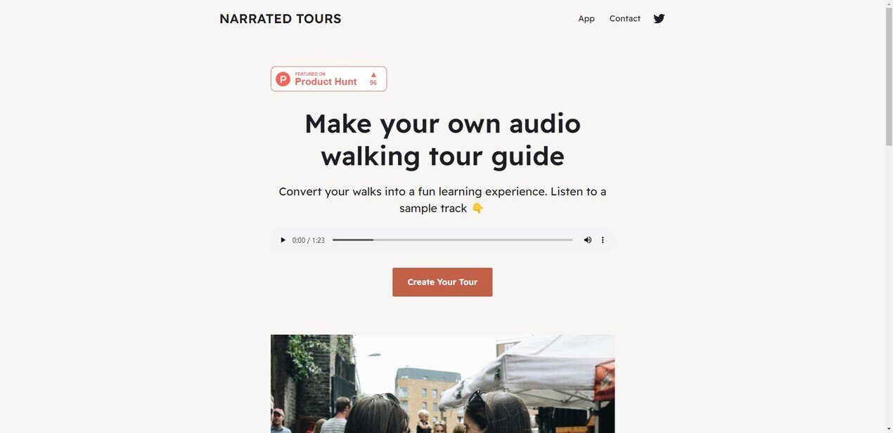 
              Narrated Tours            
