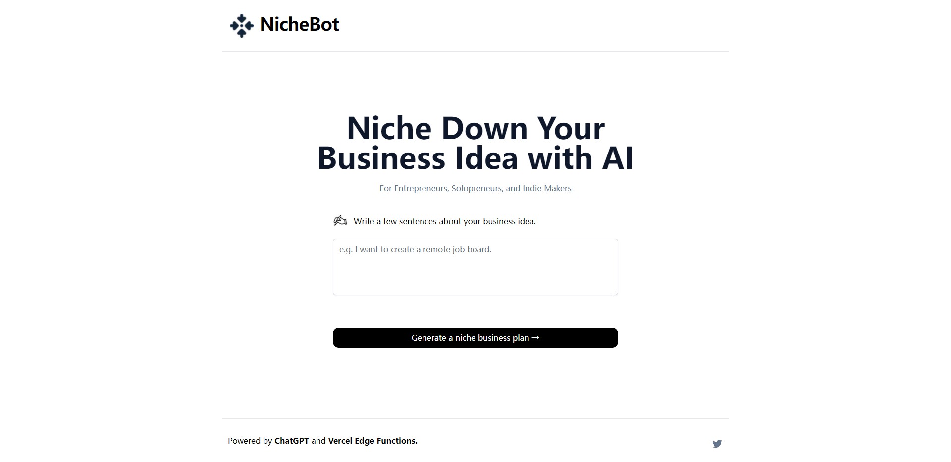 
              NicheBot            
