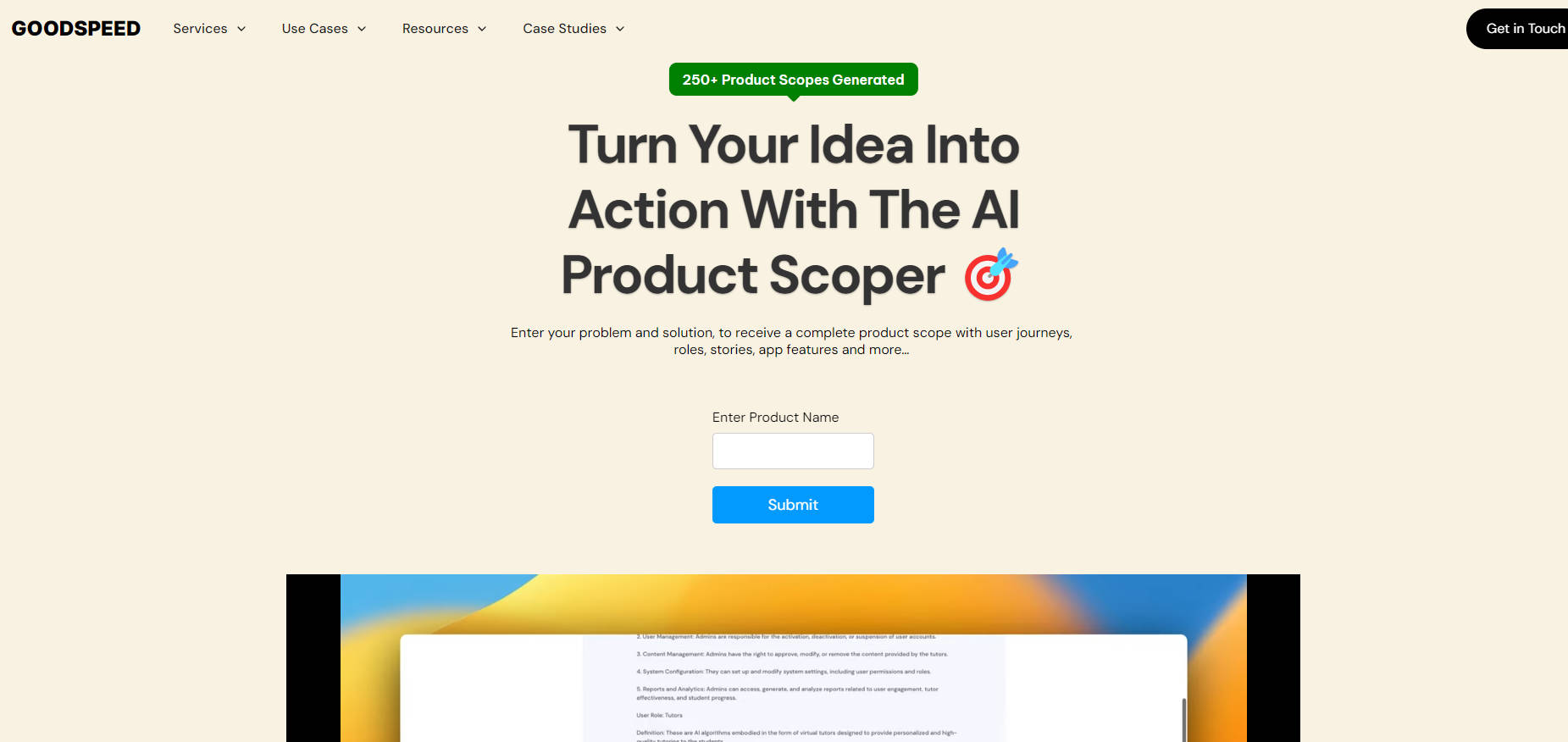 
Product Scoper
