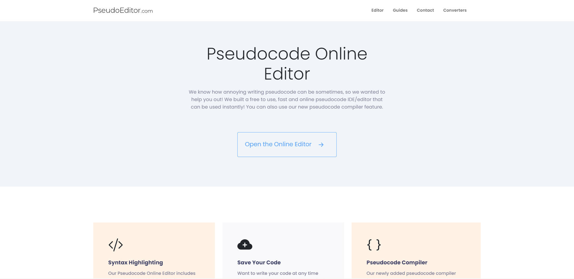 
              PseudoEditor            
