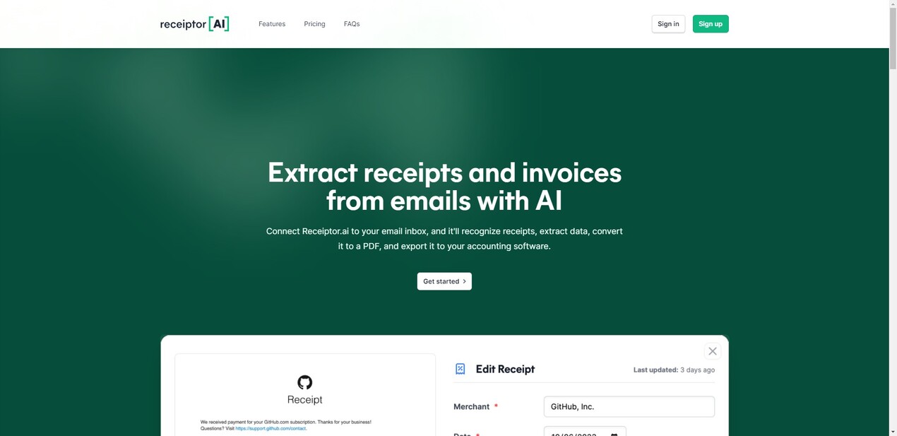 
              Receiptor AI            
