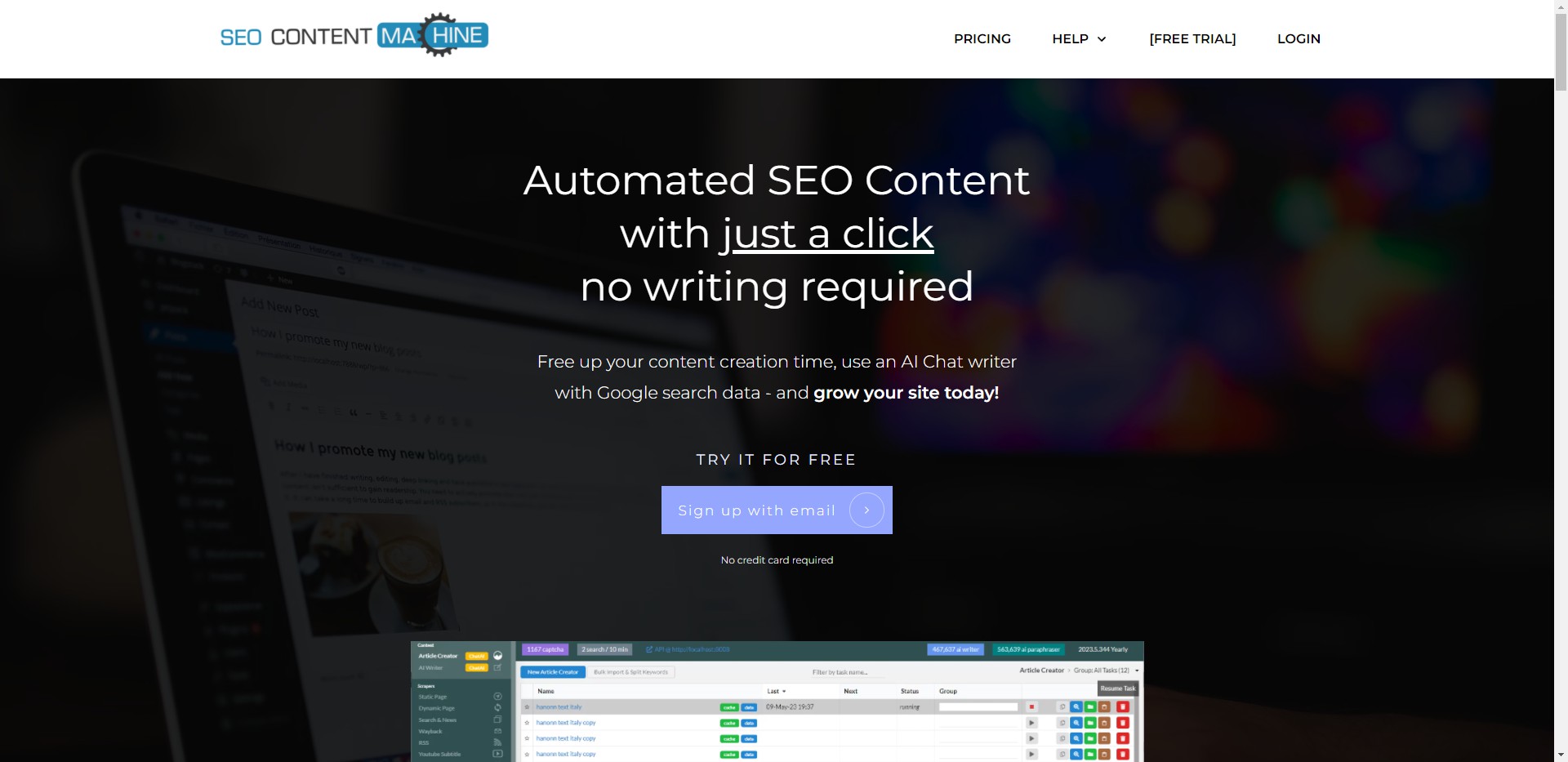 
              SEO Content Machine            
