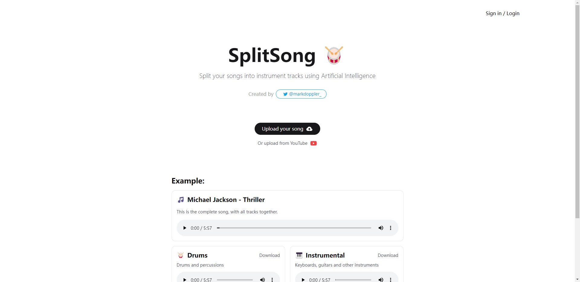 
              SplitSong            
