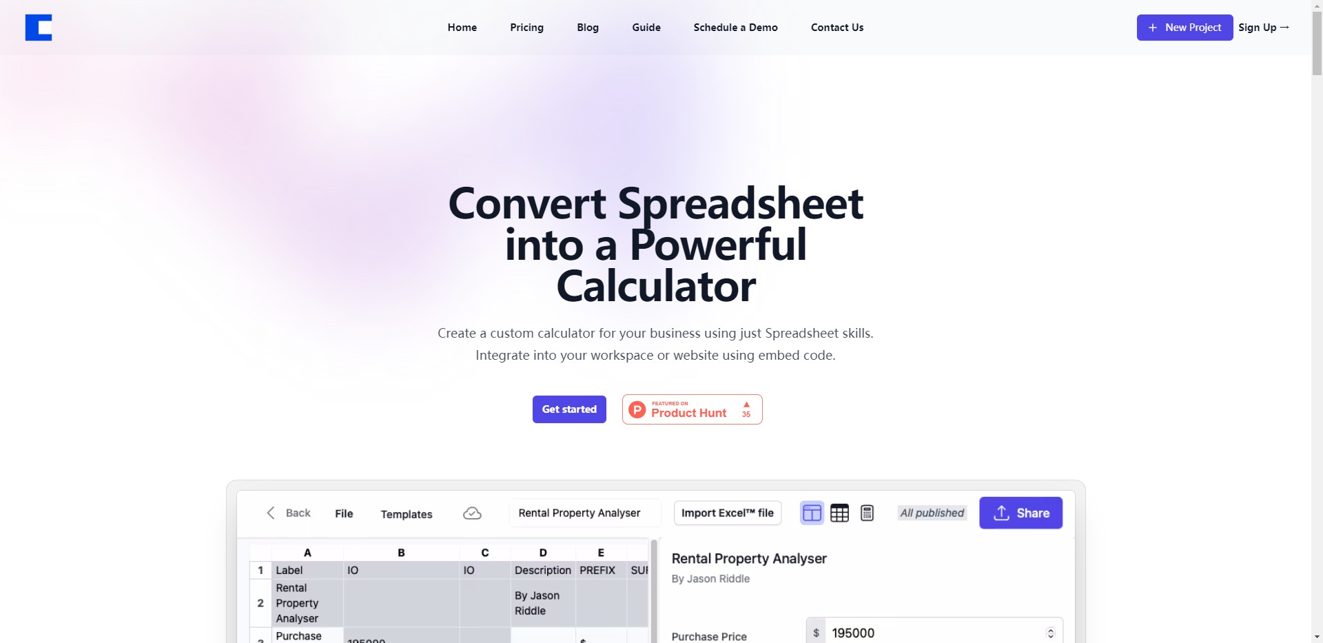 
Spreadsheet Converter
