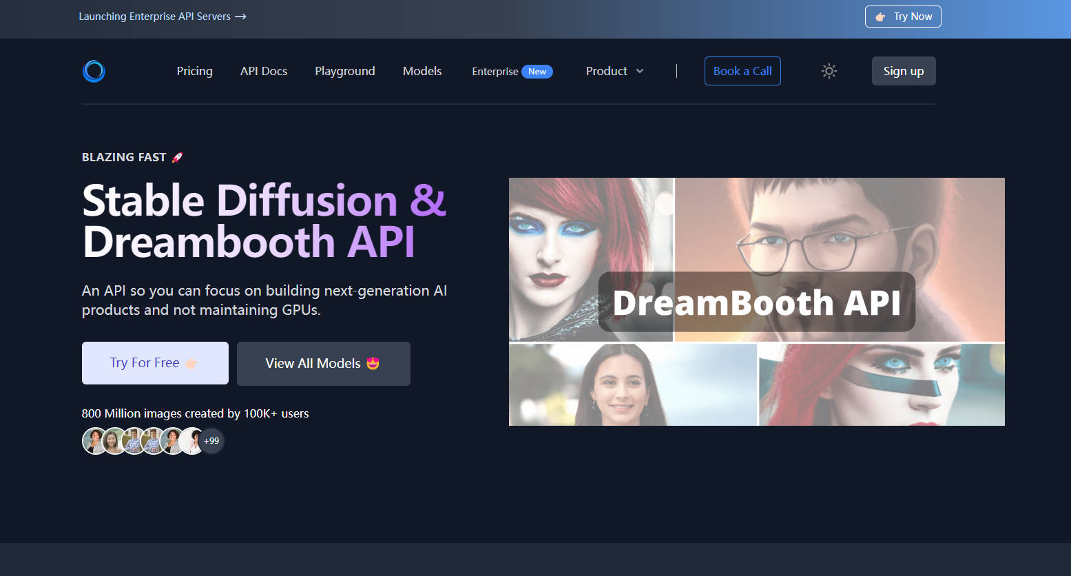 
Stable Diffusion & Dreambooth API
