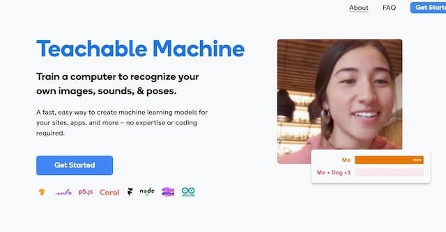 Outil IA: Teachable Machine