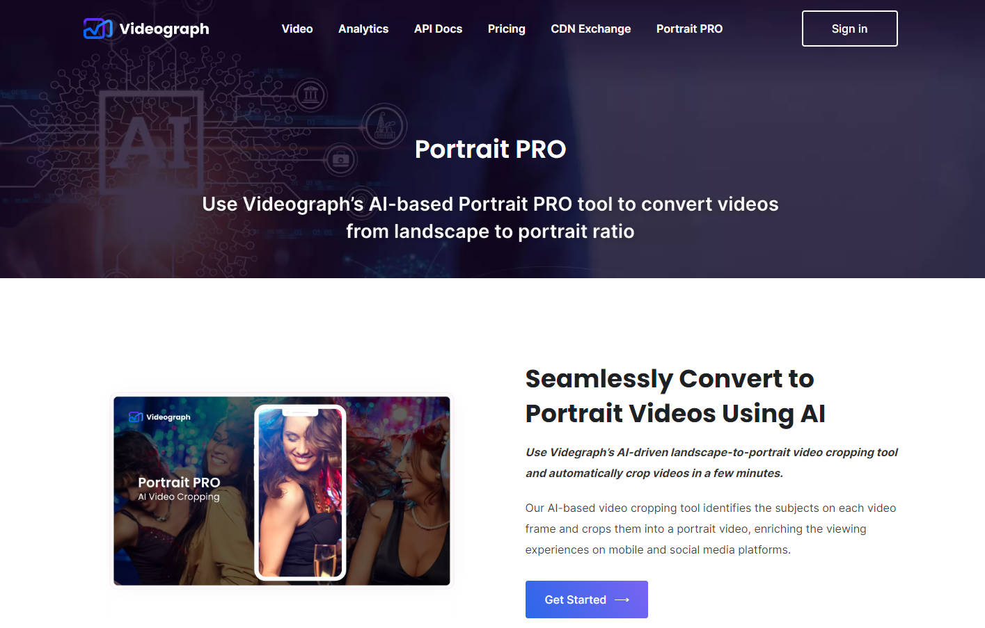 
Videograph – Portrait PRO
