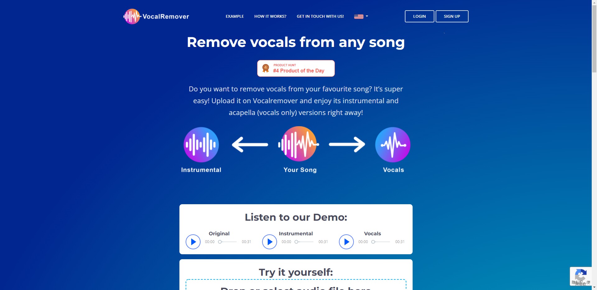 
              Vocal Remover            
