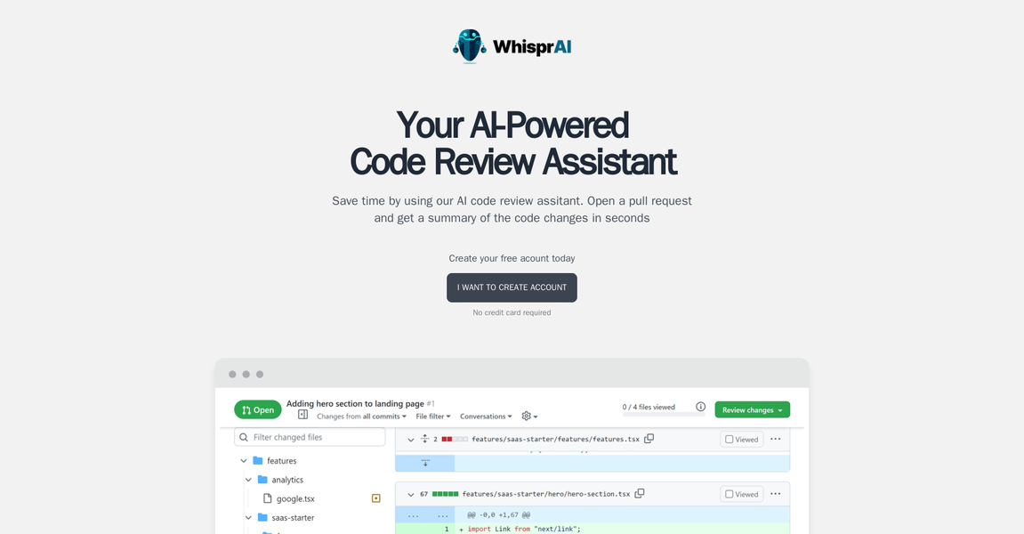 Outil IA: Whispr AI