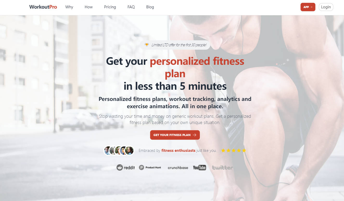 Outil IA: WorkoutPro