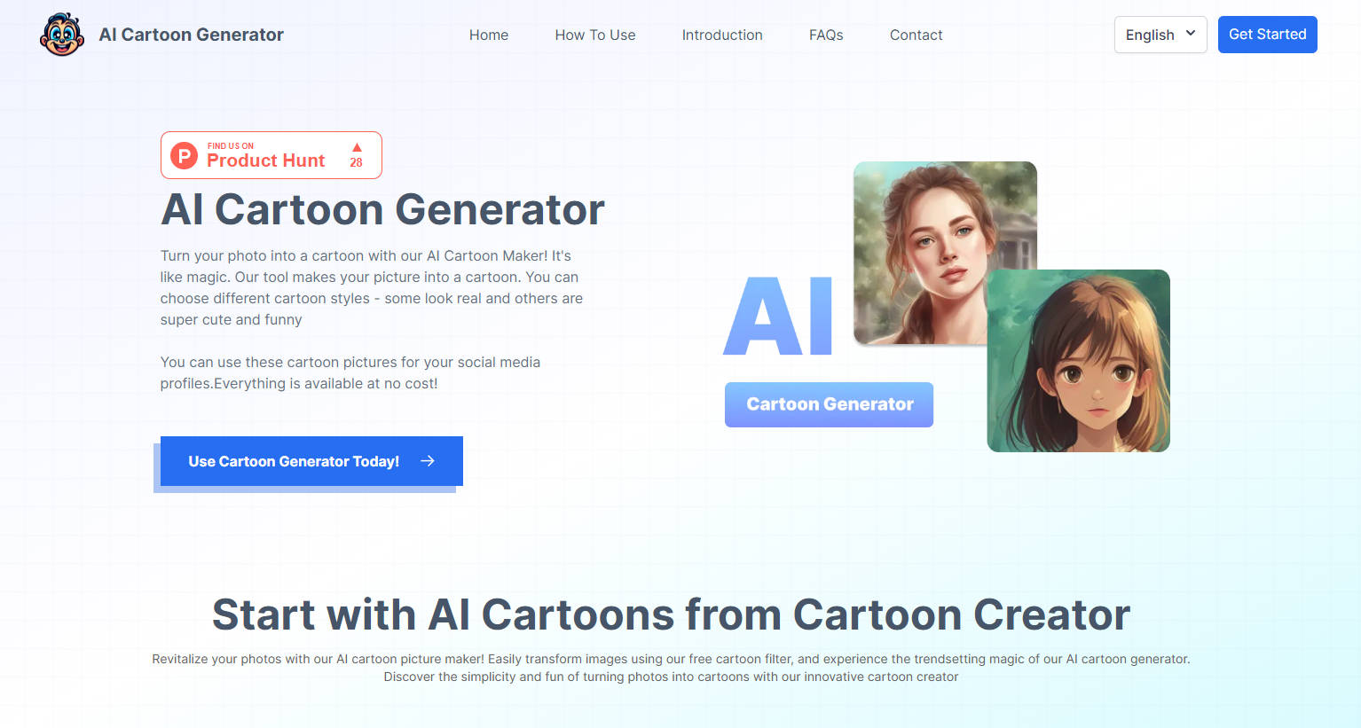 
AI Cartoon Generator
