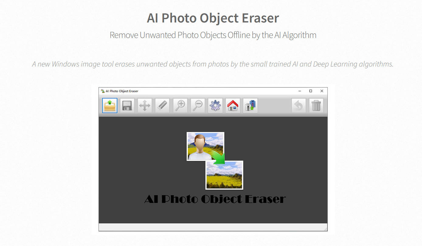 
              AI Photo Object Eraser            
