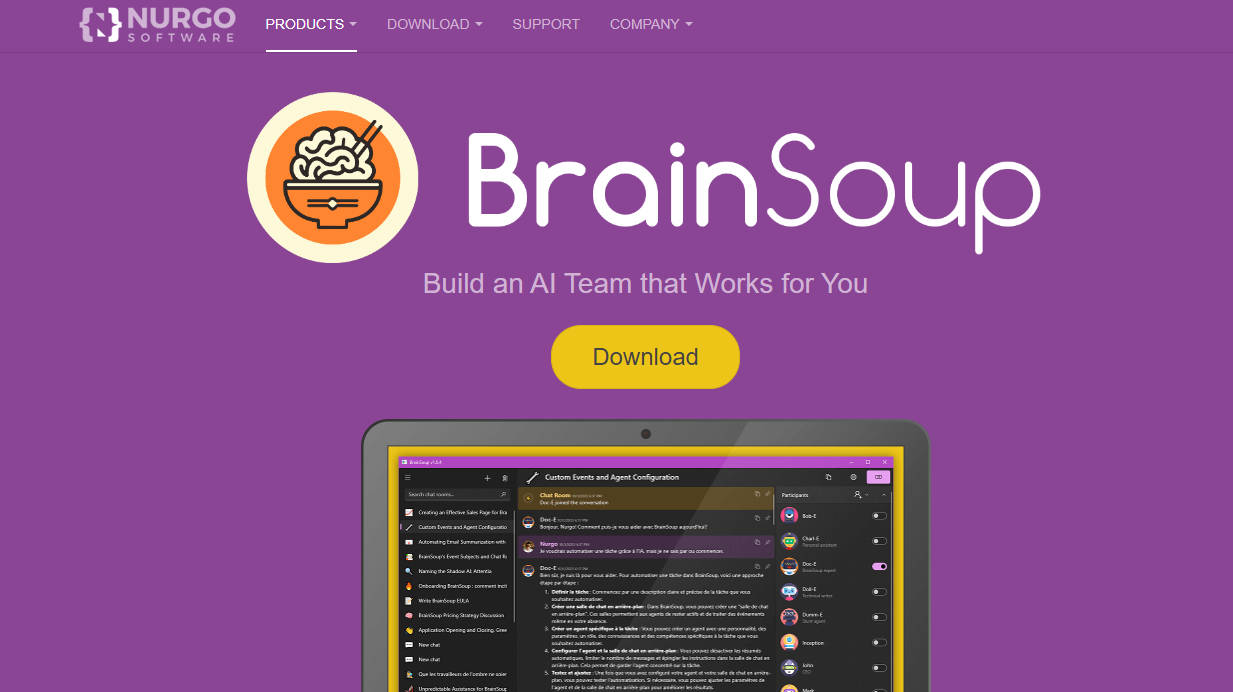 
              BrainSoup            
