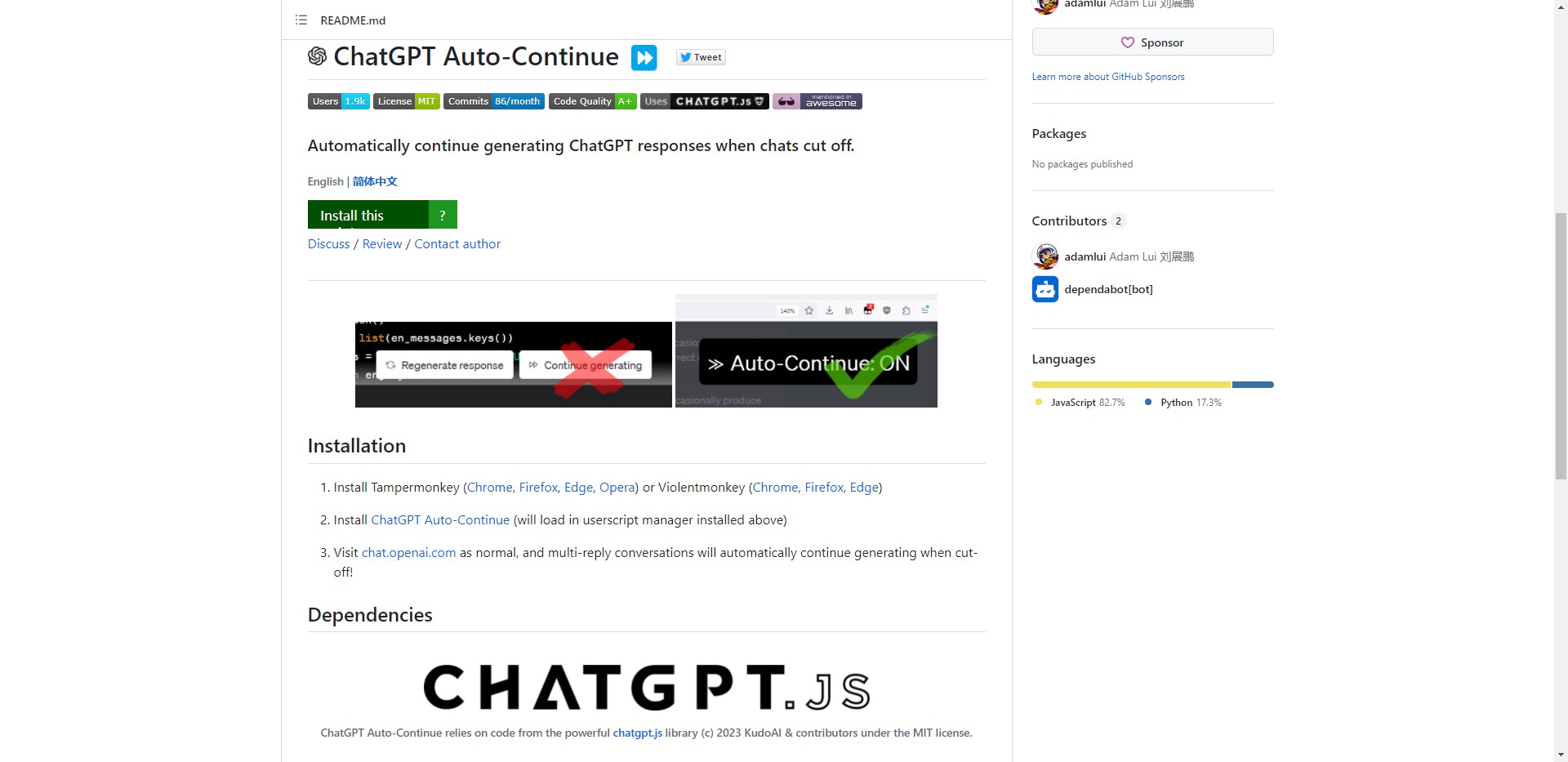 
ChatGPT Auto-Continue
