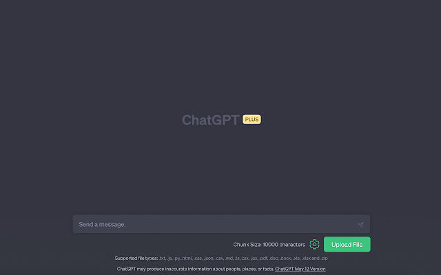 
ChatGPT File Uploader Extended
