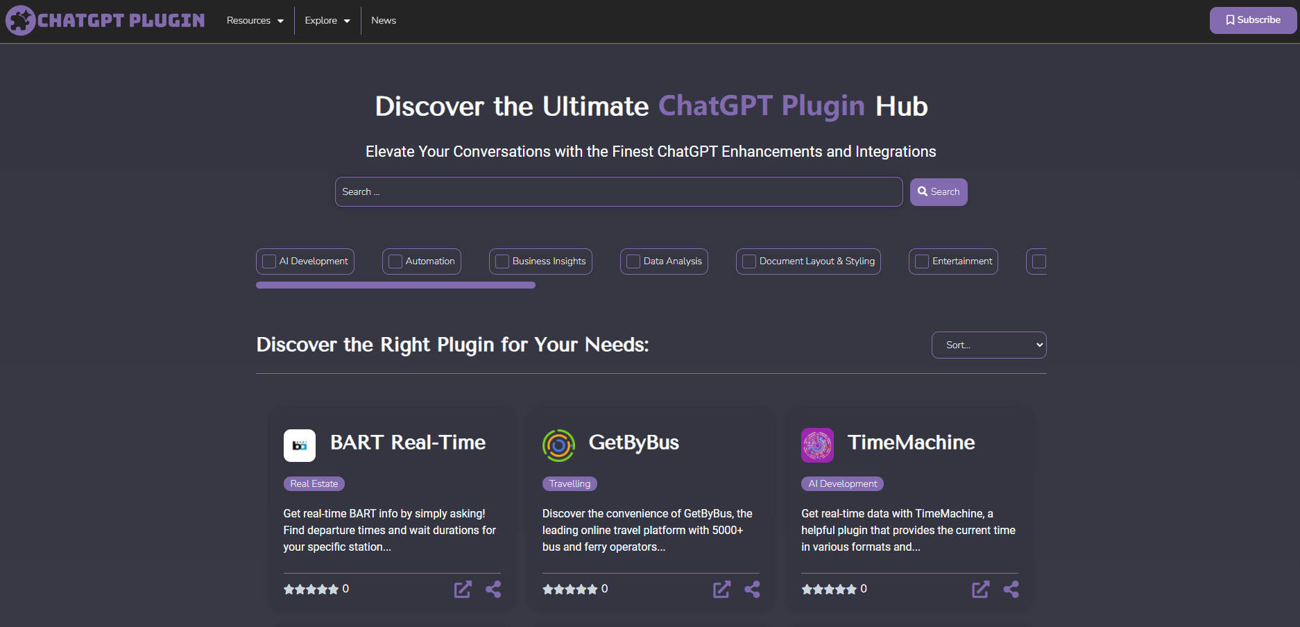 
ChatGPT Plugin
