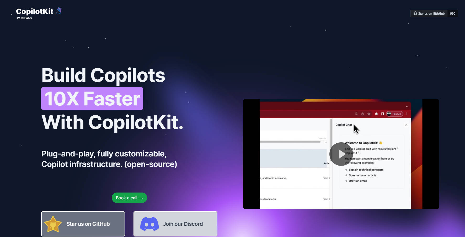 
CopilotKit by tawkitAI
