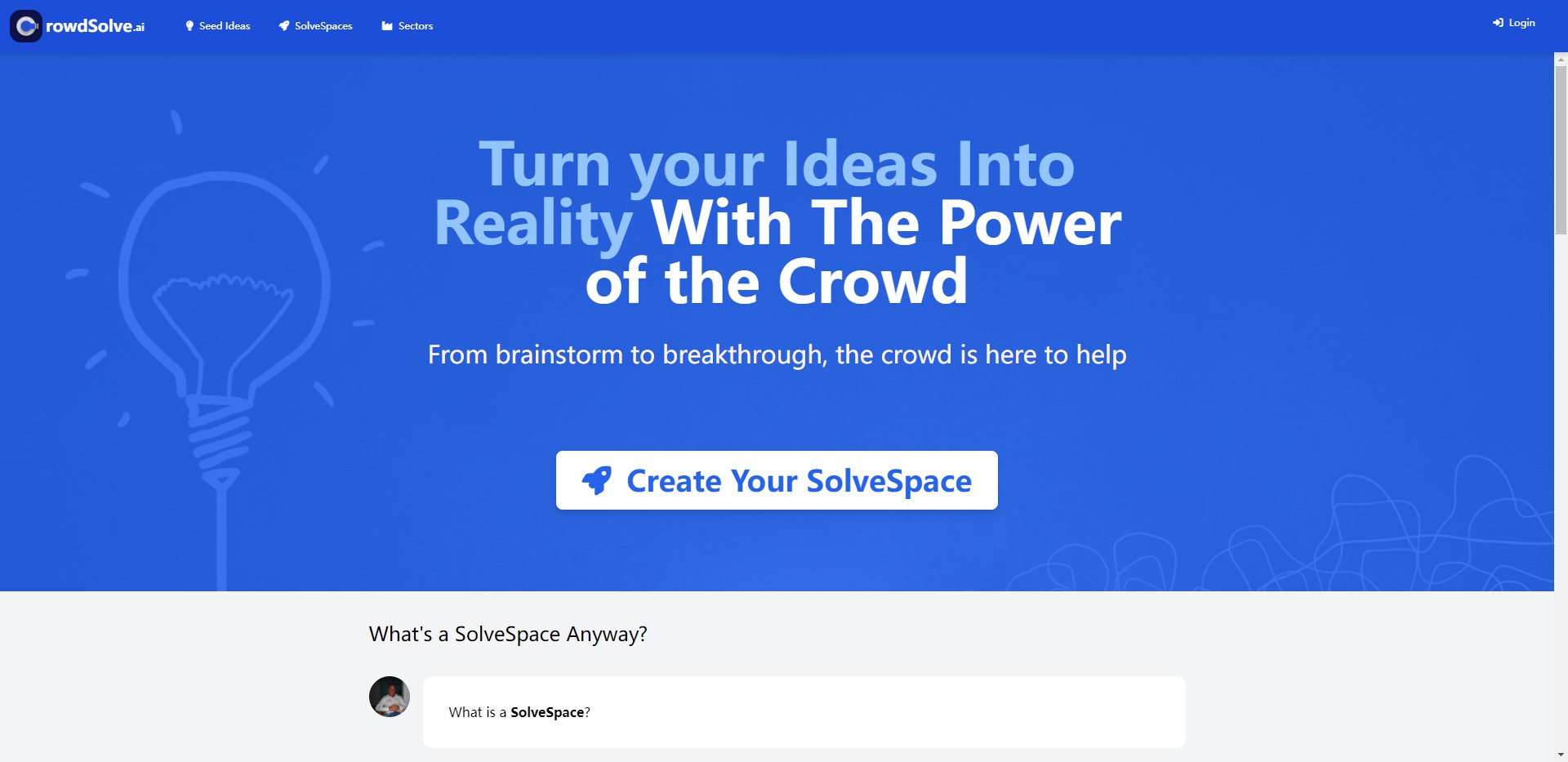 
              CrowdSolve.ai            
