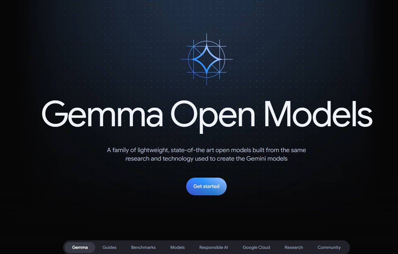 
              Google's open Gemma models            
