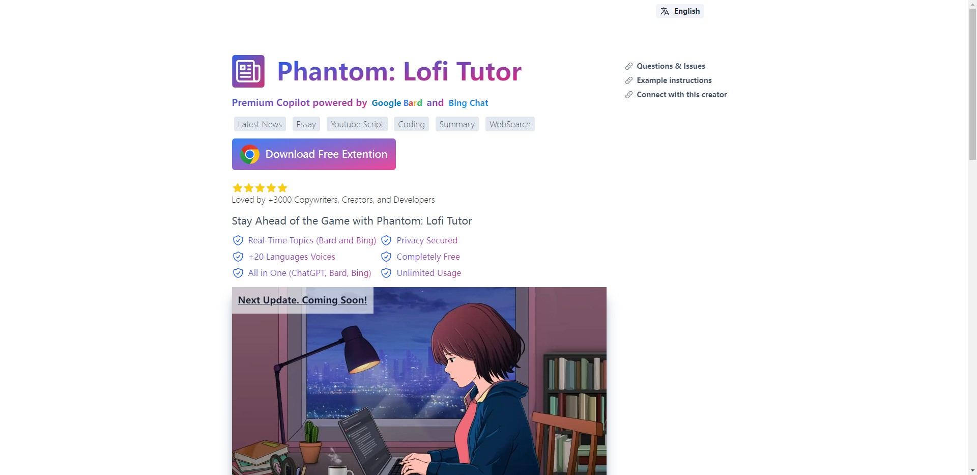 
Phantom: Lofi Tutor
