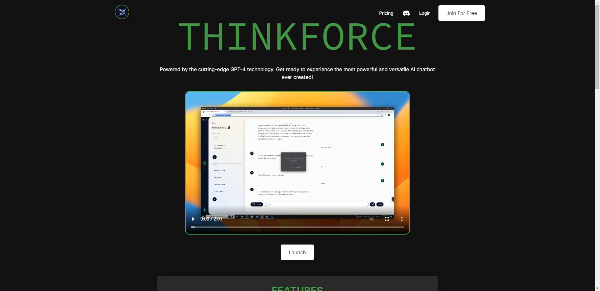 Outil IA: Thinkforce