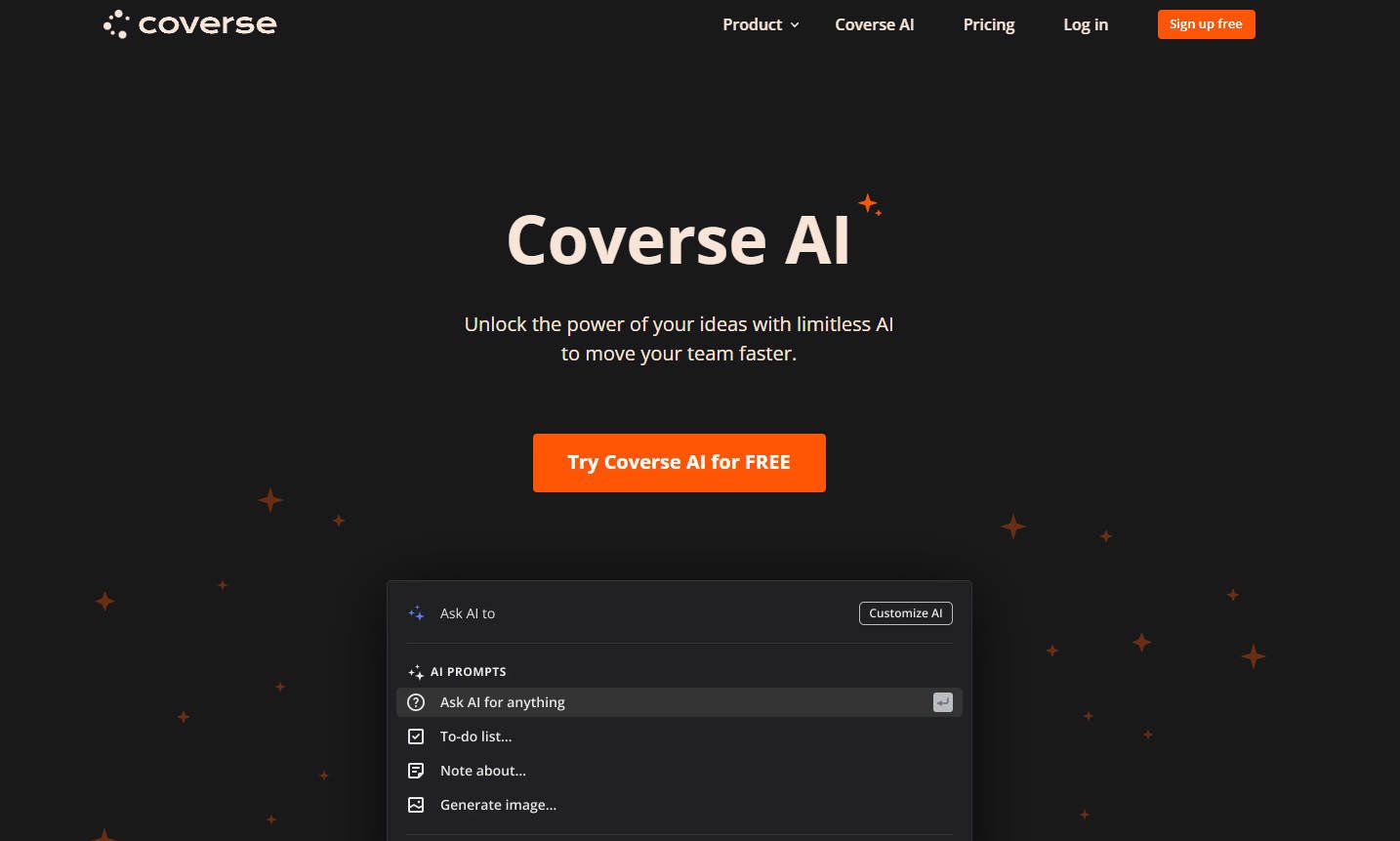 
              Coverse AI            
