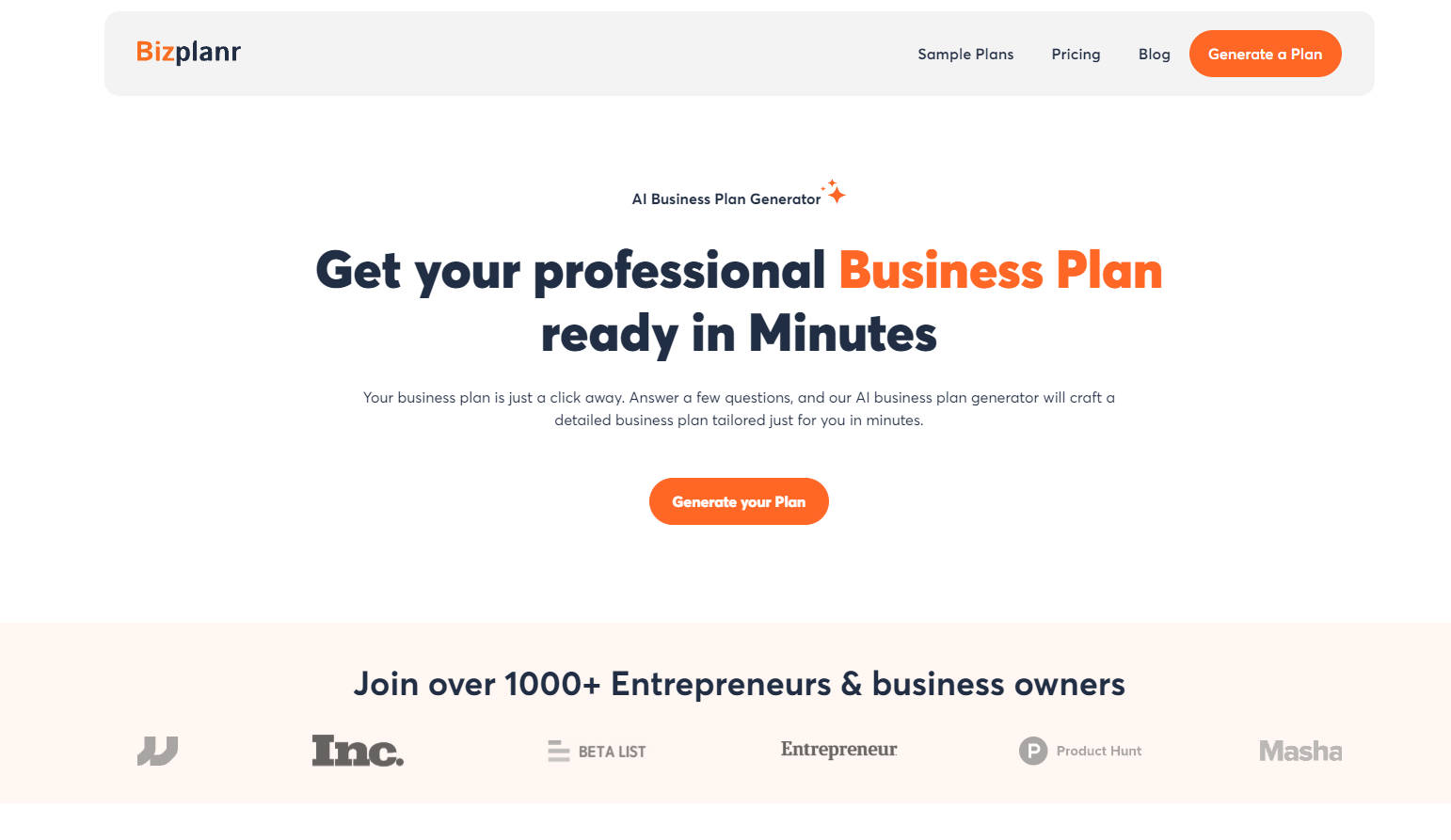 
Bizplanr 
