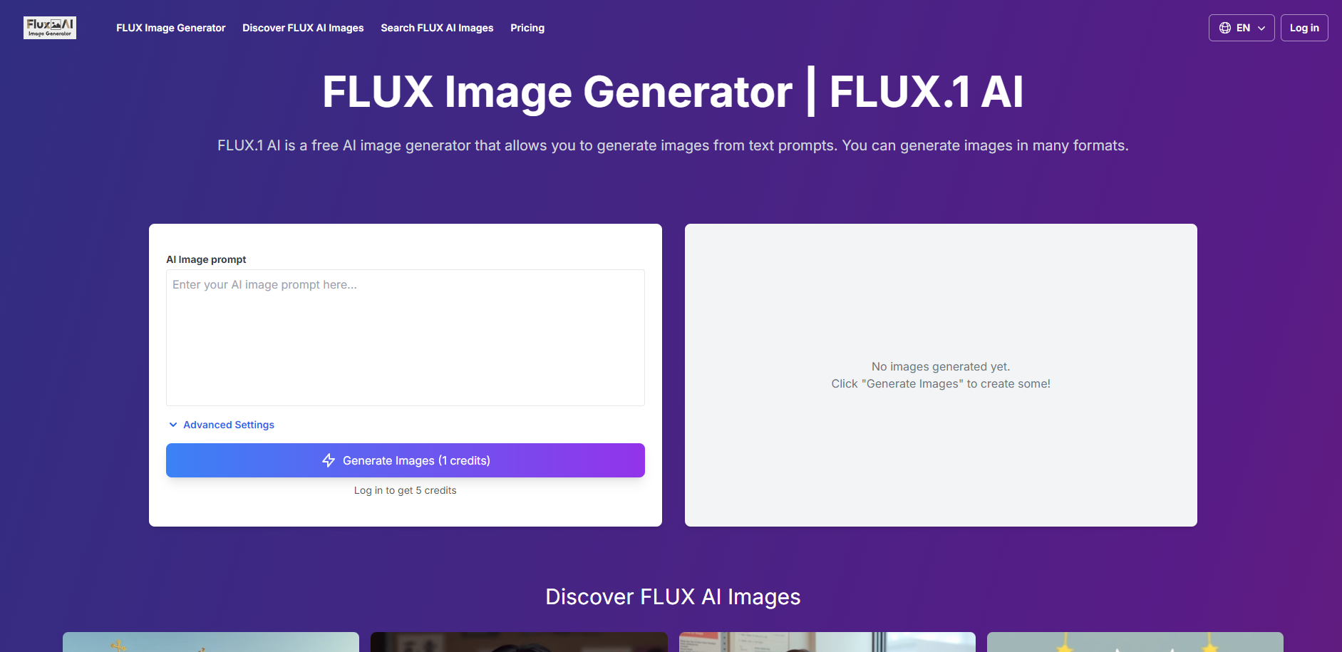 
FLUX Image Generator 
